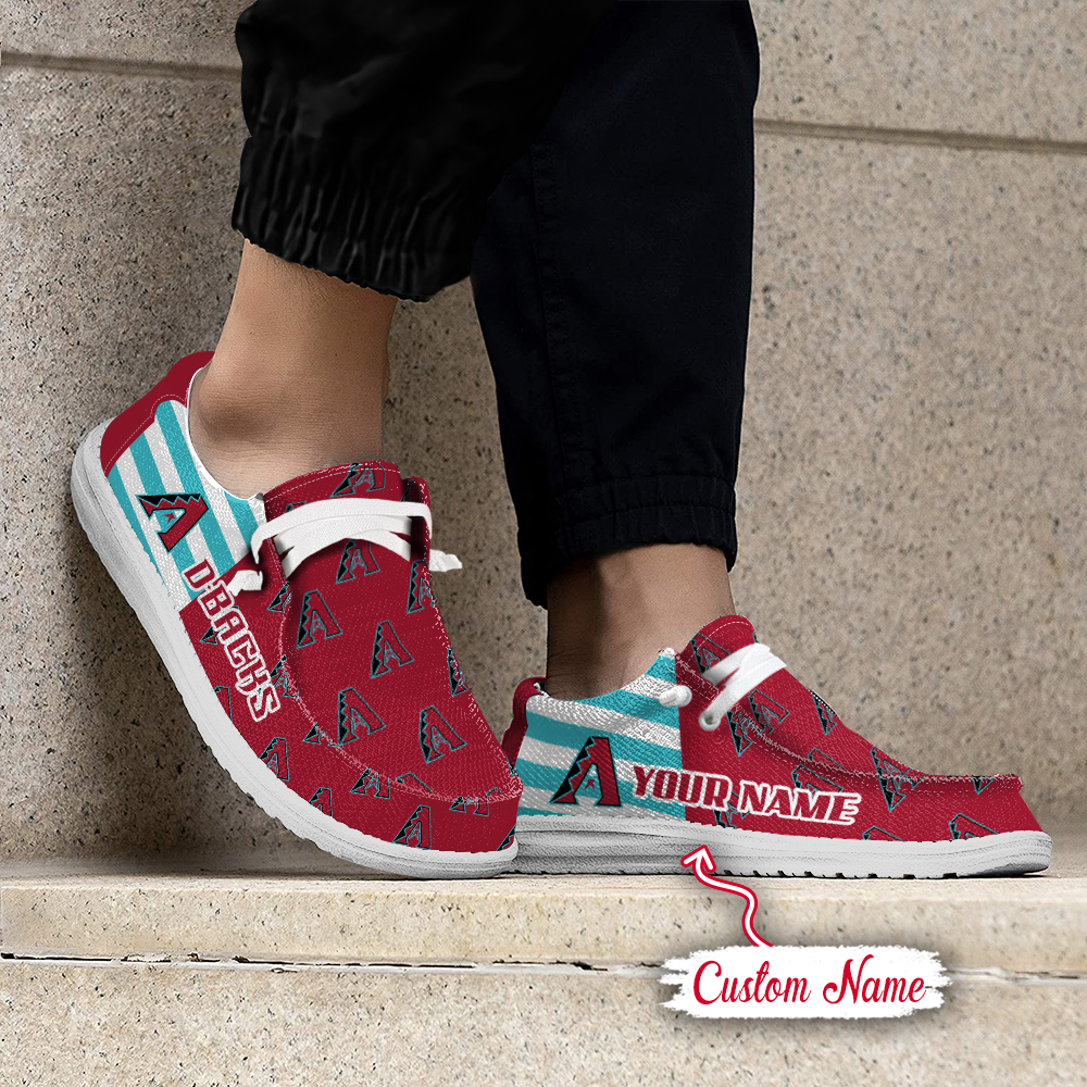Arizona Diamondbacks Personalized Hey Dude Shoes For Men And Women ST10603