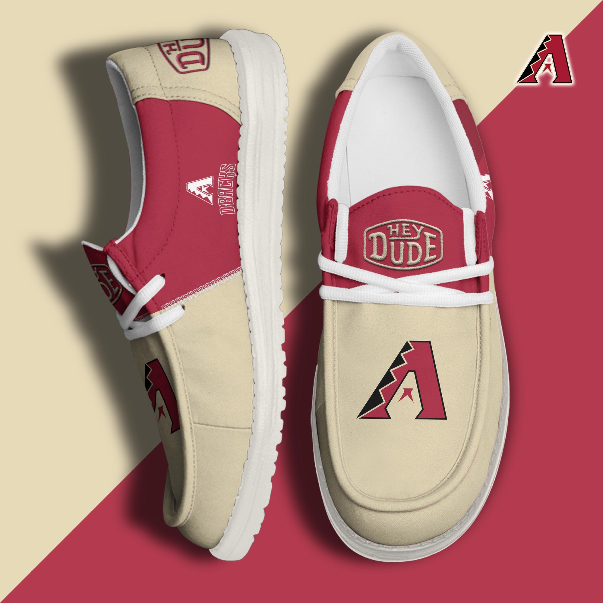 Arizona Diamondbacks Personalized Hey Dude Shoes For Men And Women ST4743