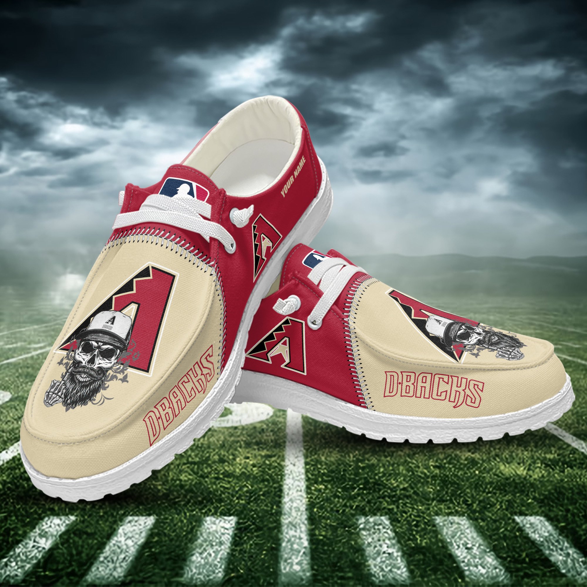 Arizona Diamondbacks Personalized Hey Dude Shoes For Men And Women ST6300