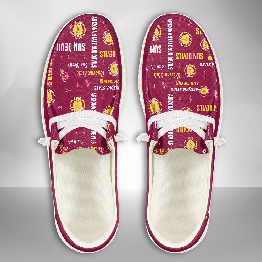 Arizona State Sun Devils NCAA Personalized Hey Dude Shoes For Men And Women ST11666