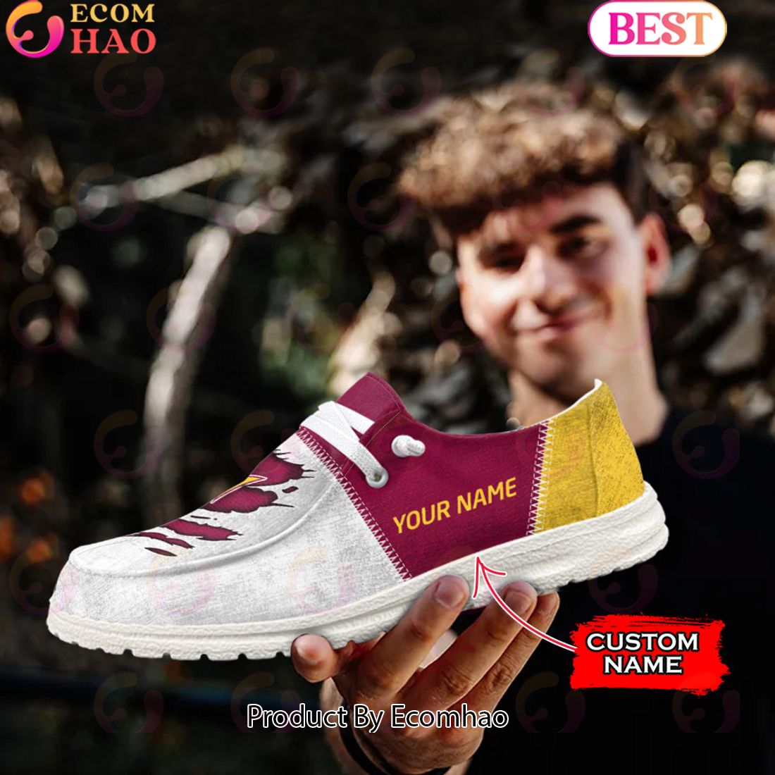 Arizona State Sun Devils Personalized Hey Dude Shoes For Men And Women ST4382