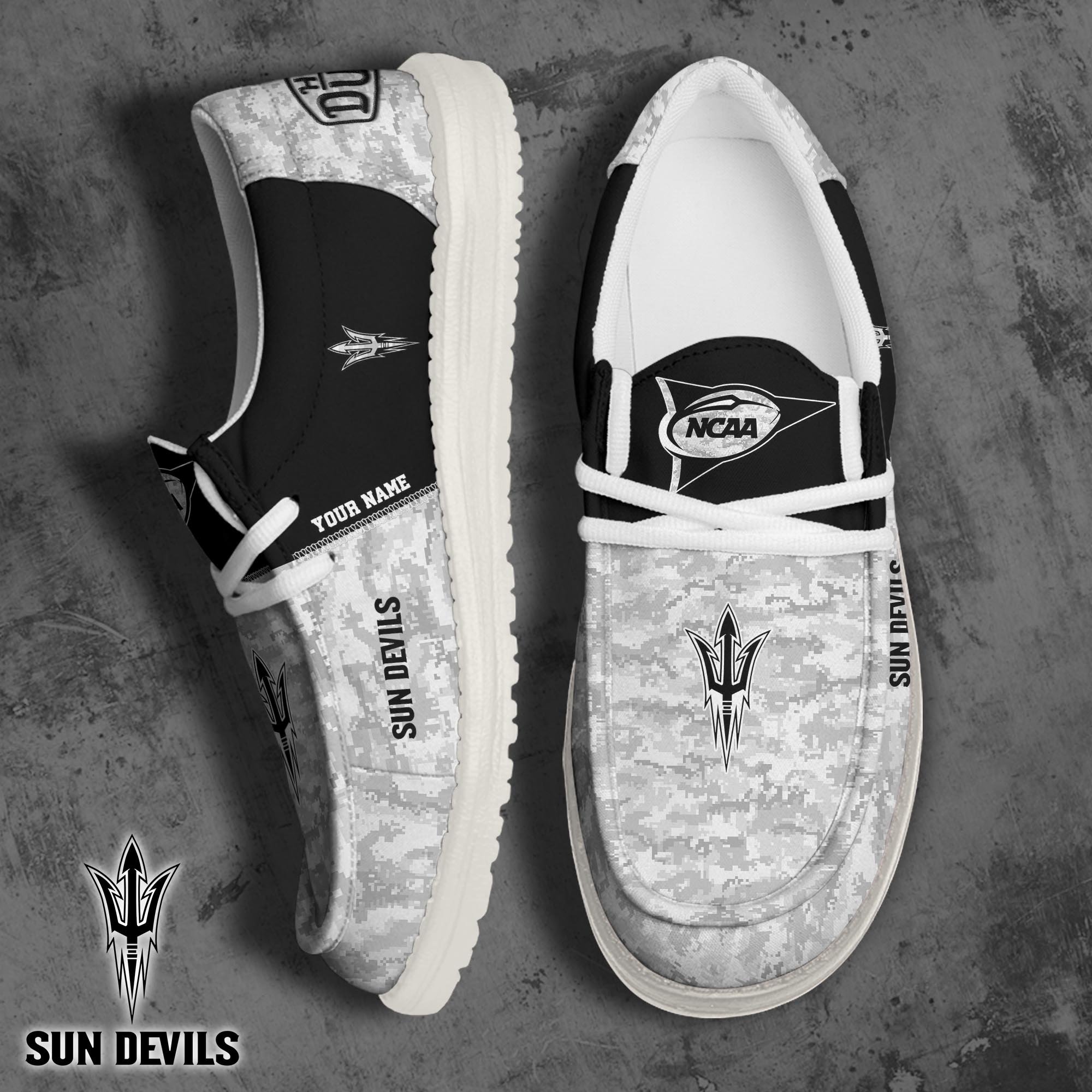 Arizona State Sun Devils Personalized Hey Dude Shoes For Men And Women ST6450