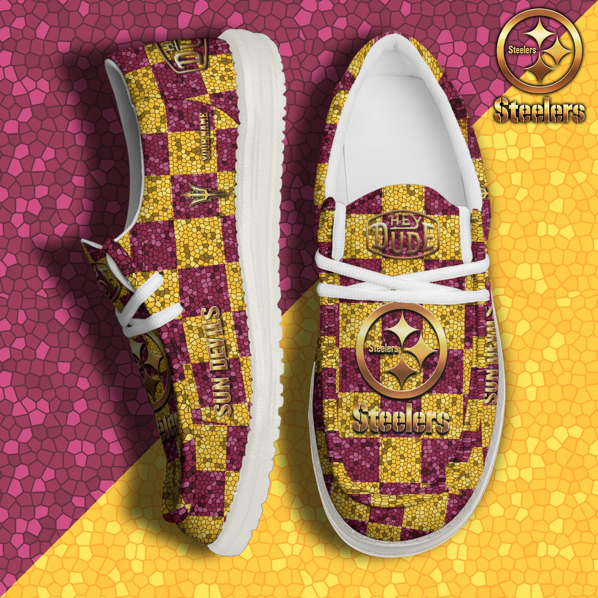 Arizona State Sun Devils Personalized Hey Dude Shoes For Men And Women ST6819