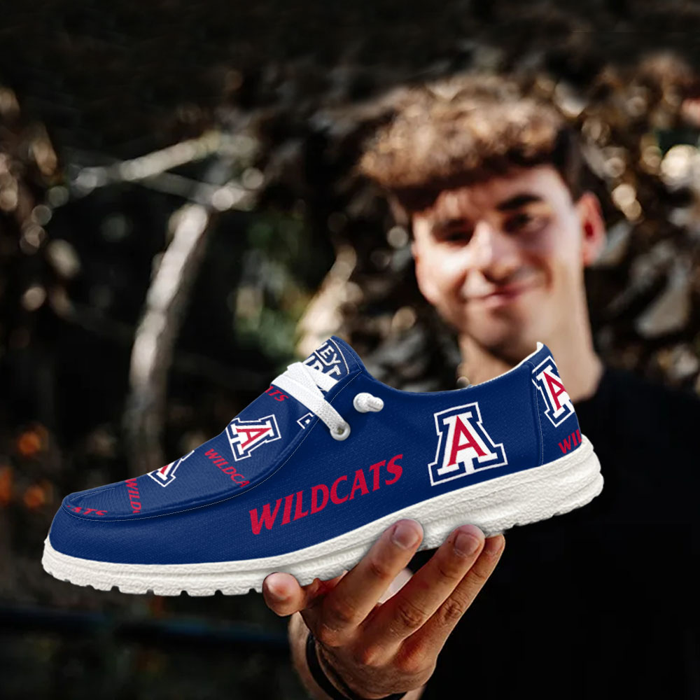 Arizona Wildcats NCAA Personalized Hey Dude Shoes For Men And Women ST11776