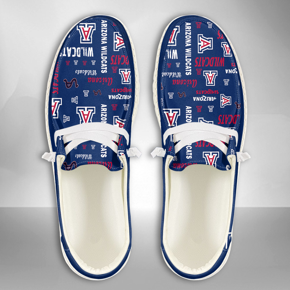 Arizona Wildcats NCAA Personalized Hey Dude Shoes For Men And Women ST12948
