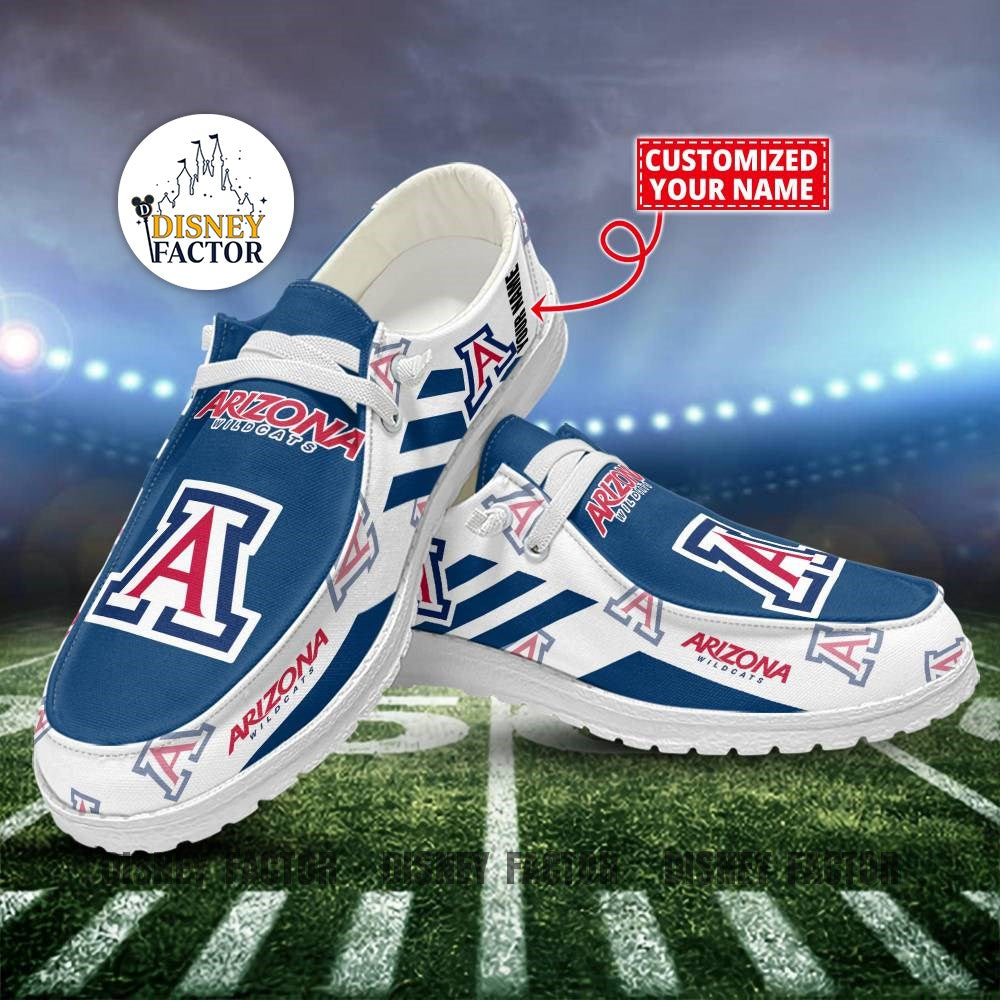 Arizona Wildcats NCAA Personalized Hey Dude Shoes For Men And Women ST13859