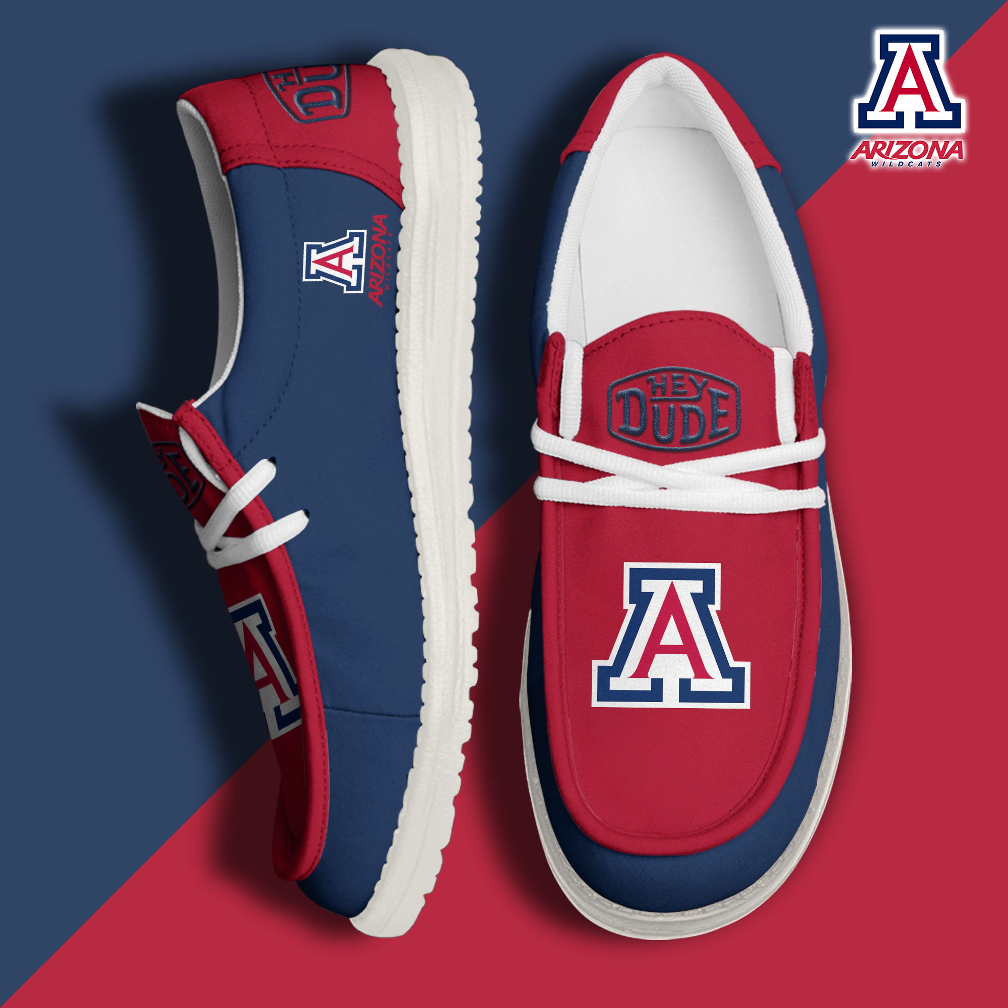 Arizona Wildcats Personalized Hey Dude Shoes For Men And Women ST4609