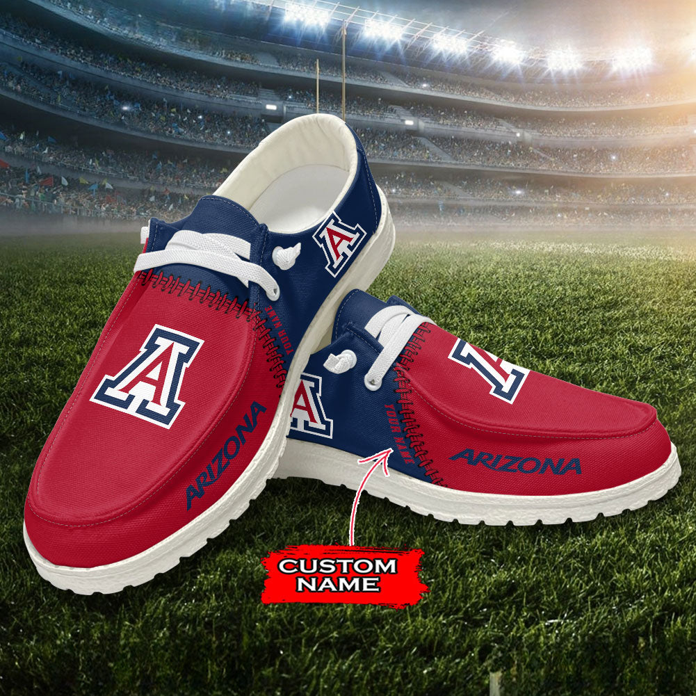 Arizona Wildcats Personalized Hey Dude Shoes For Men And Women ST9741
