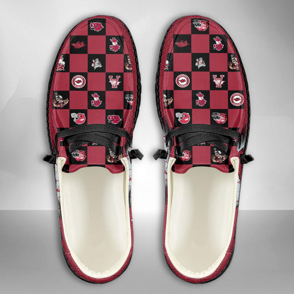 Arkansas Razorbacks NCAA Personalized Hey Dude Shoes For Men And Women ST16426