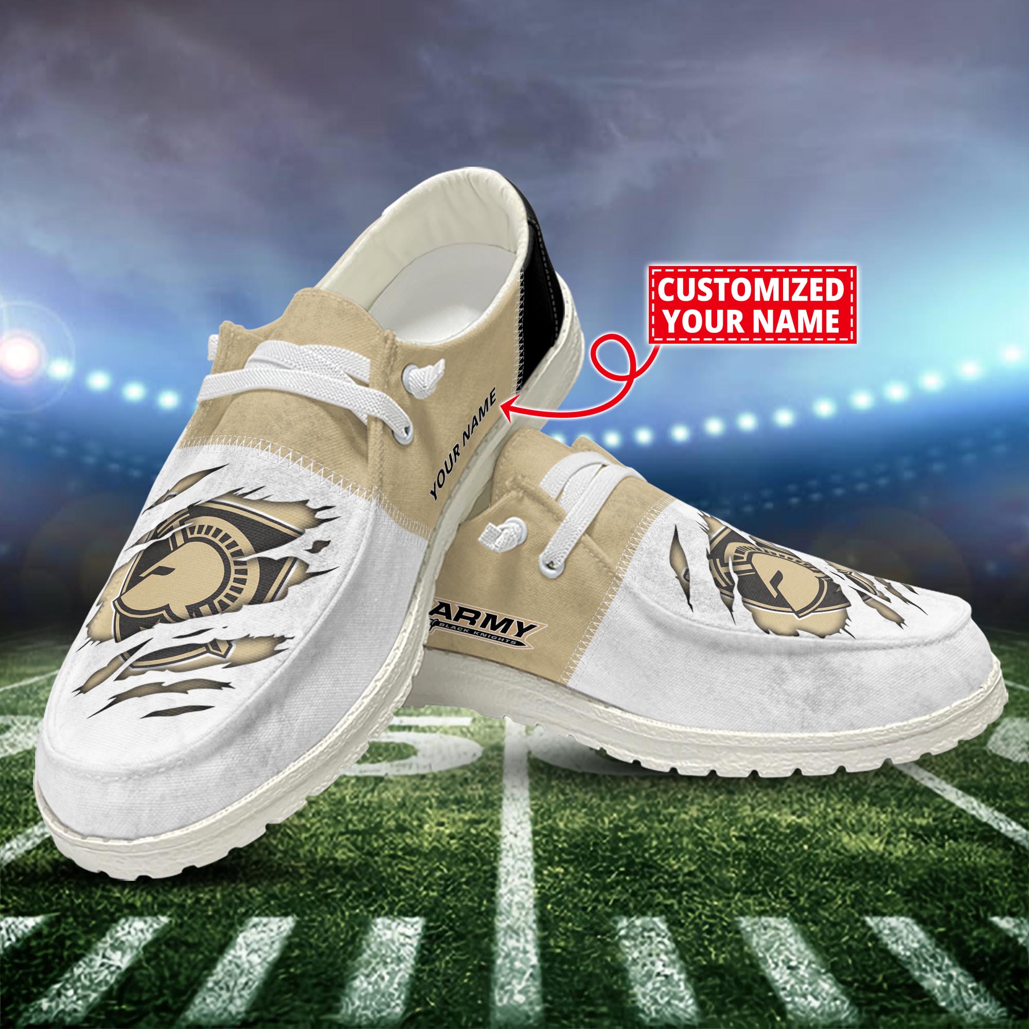 Army Black Knights Personalized Hey Dude Shoes For Men And Women ST15136