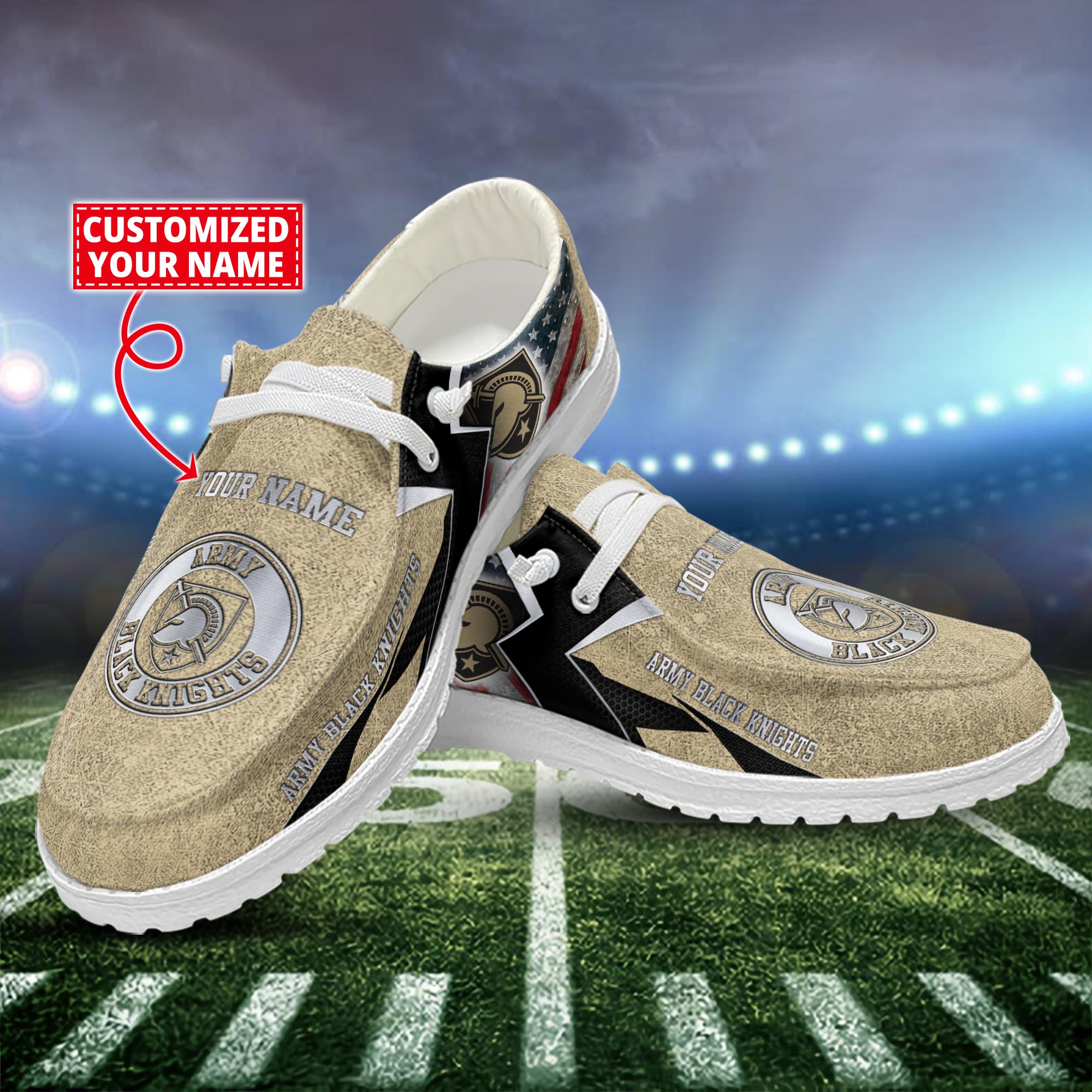 Army Black Knights Personalized Hey Dude Shoes For Men And Women ST15960