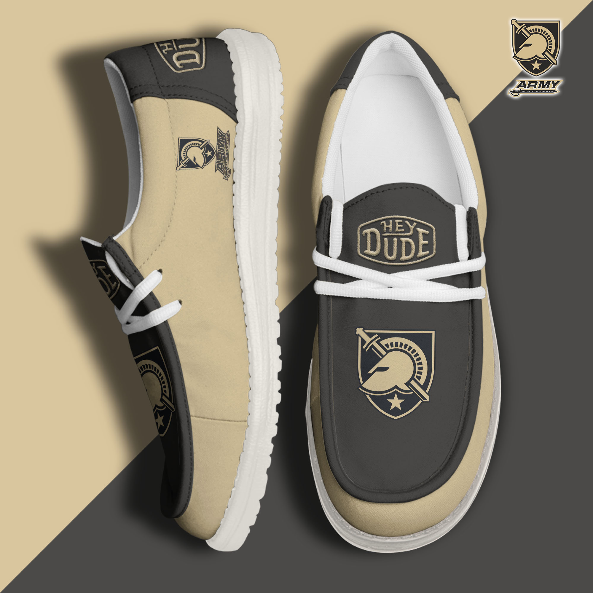 Army Black Knights Personalized Hey Dude Shoes For Men And Women ST4610