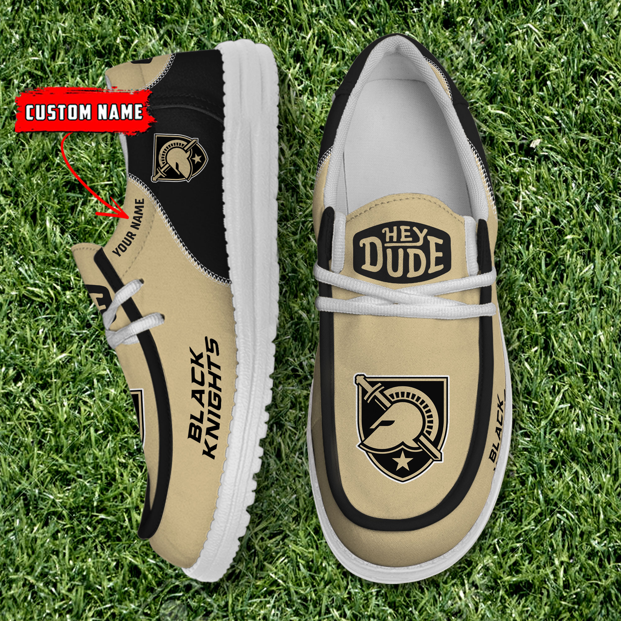 Army Black Knights Personalized Hey Dude Shoes For Men And Women ST5392