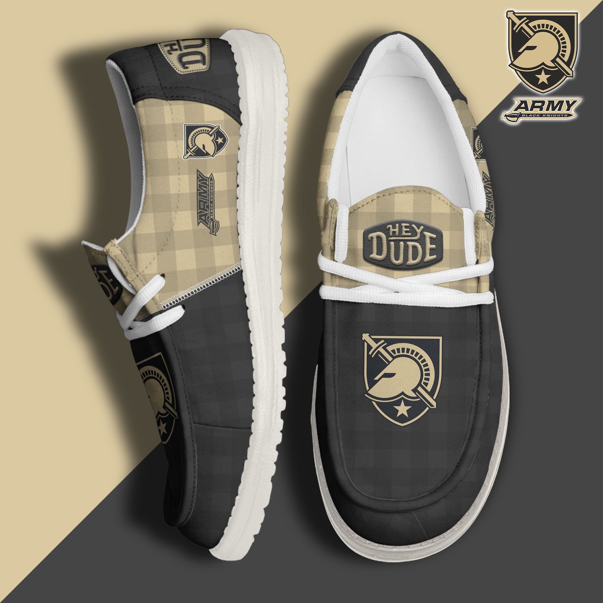 Army Black Knights Personalized Hey Dude Shoes For Men And Women ST6670