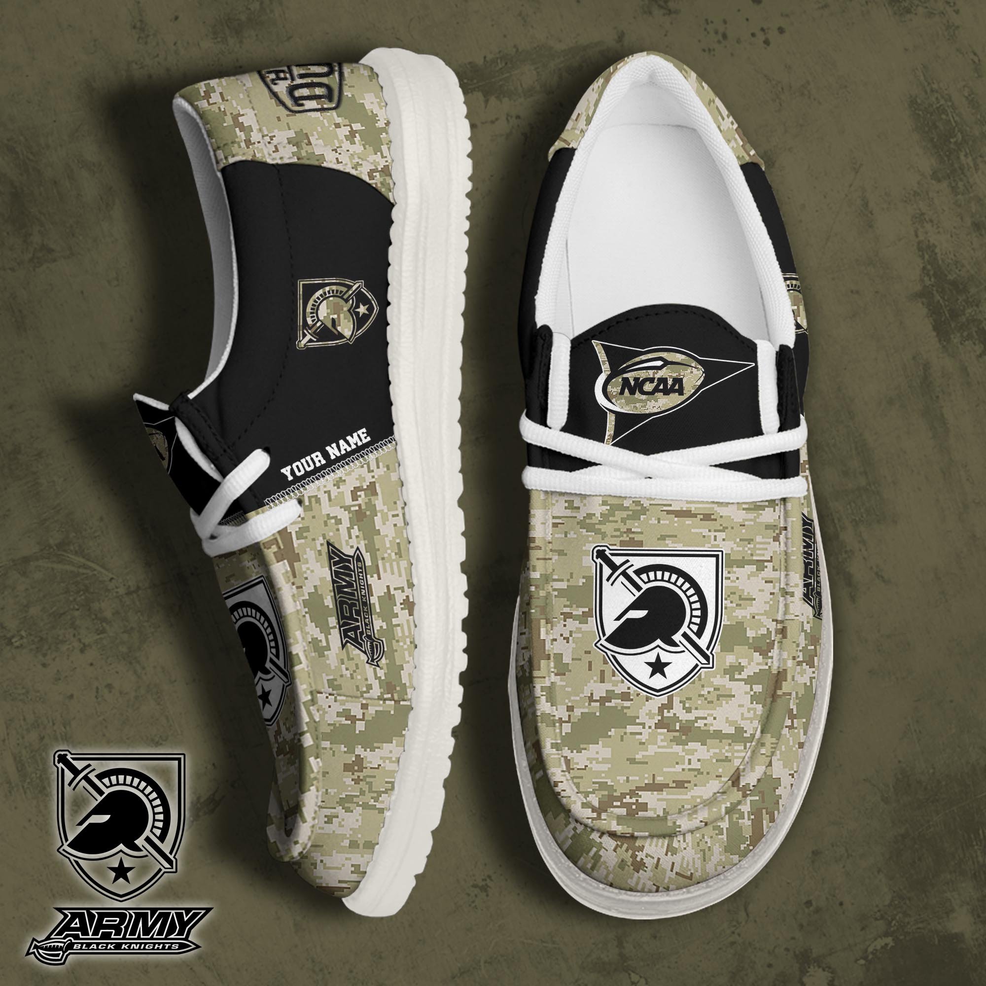 Army Black Knights Personalized Hey Dude Shoes For Men And Women ST6750