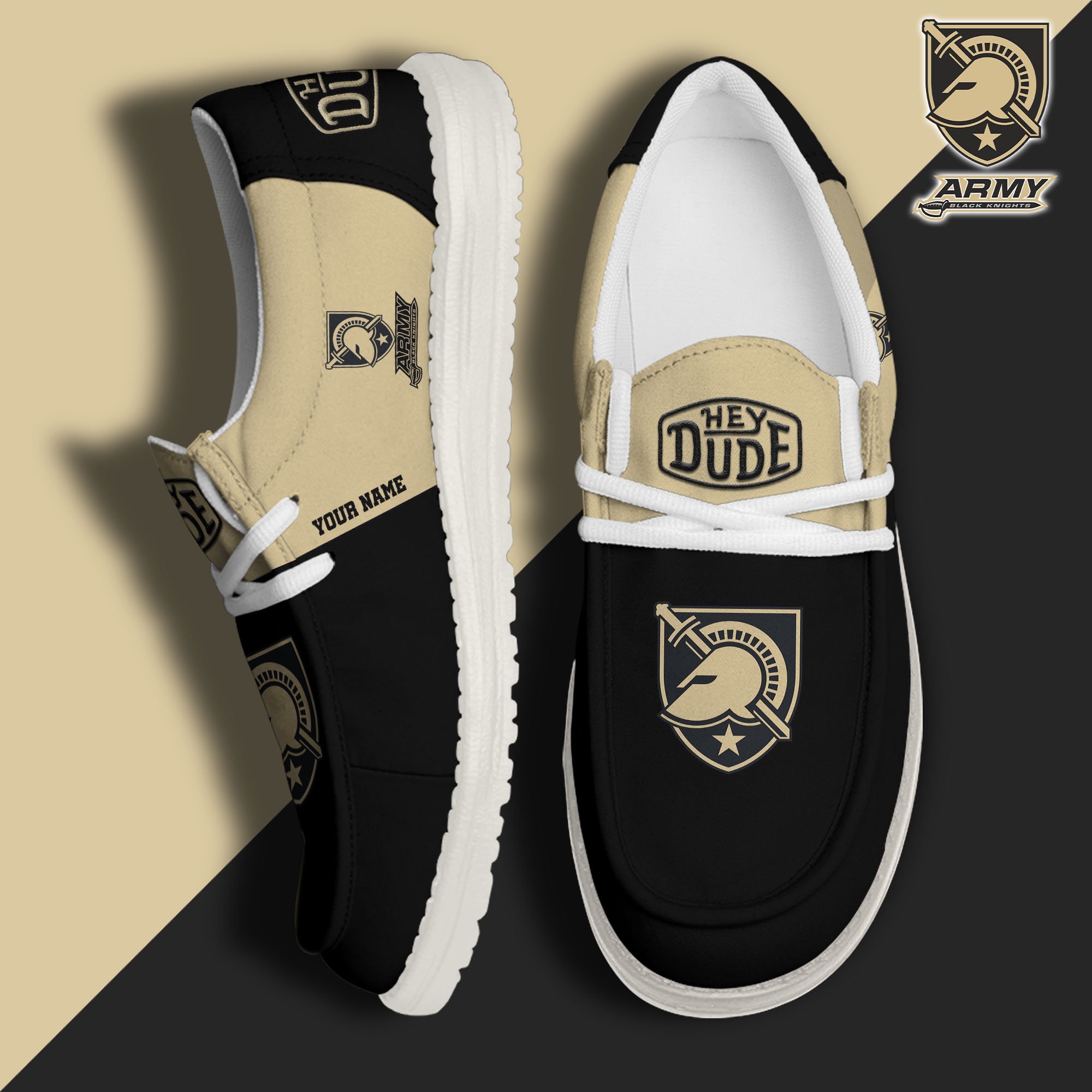 Army Black Knights Personalized Hey Dude Shoes For Men And Women ST6975