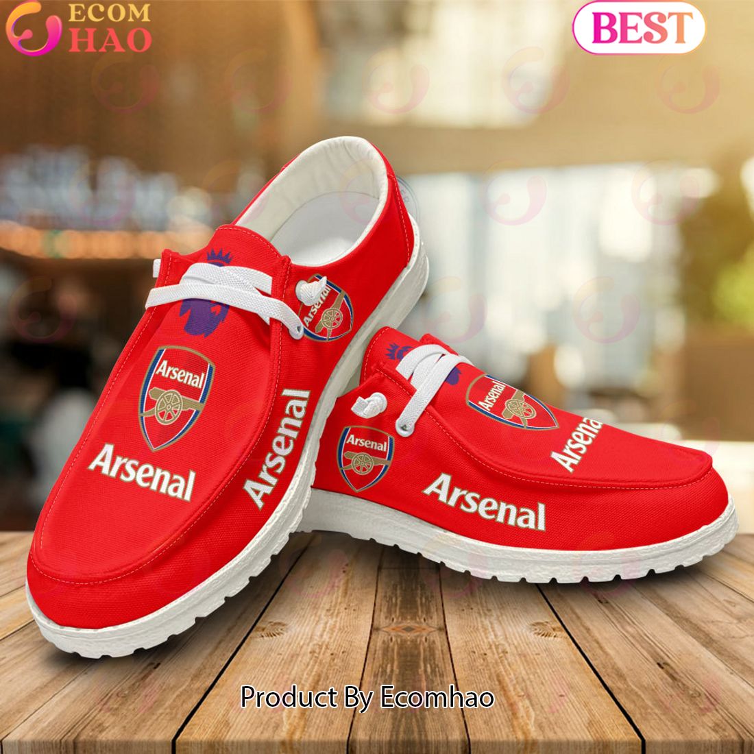 Arsenal Personalized Hey Dude Shoes For Men And Women ST4464