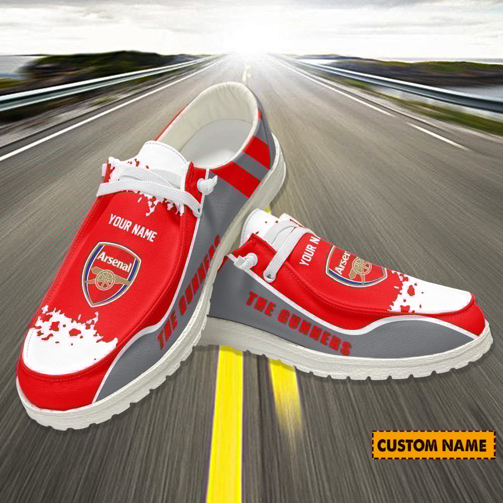Arsenal Personalized Hey Dude Shoes For Men And Women ST9592