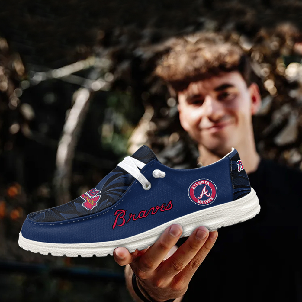 Atlanta Braves MLB Personalized Hey Dude Shoes For Men And Women ST5773