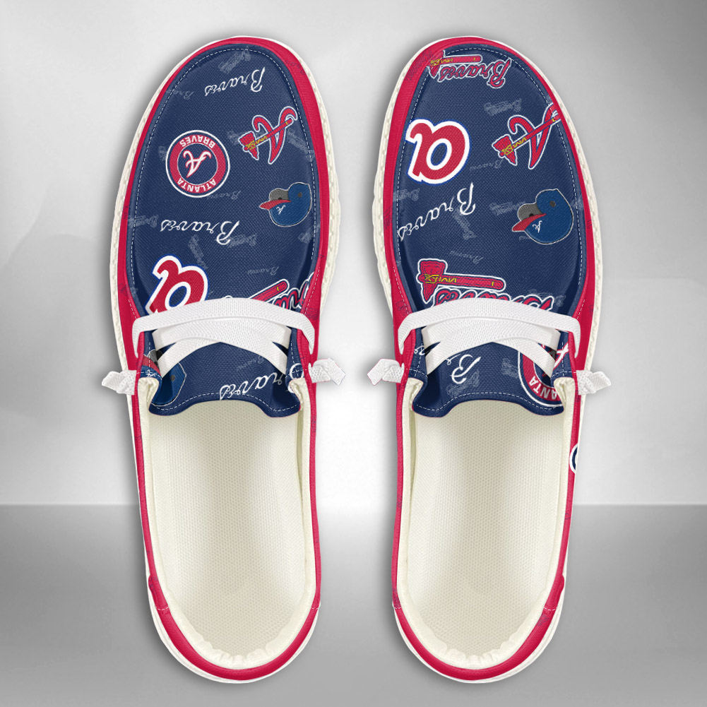 Atlanta Braves MLB Personalized Hey Dude Shoes For Men And Women ST5826