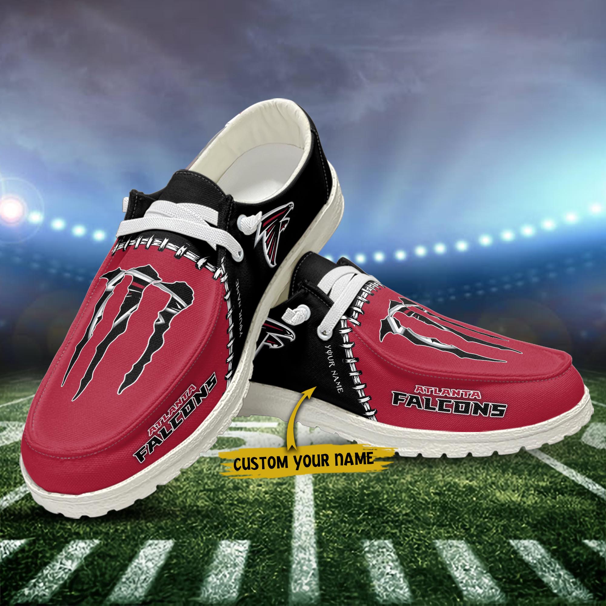 Atlanta Falcons NFL Personalized Hey Dude Shoes For Men And Women ST1154