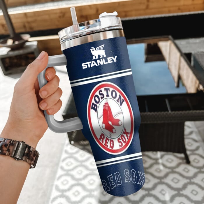 Boston Red Sox Stanley Tumbler Personalized Name St7855