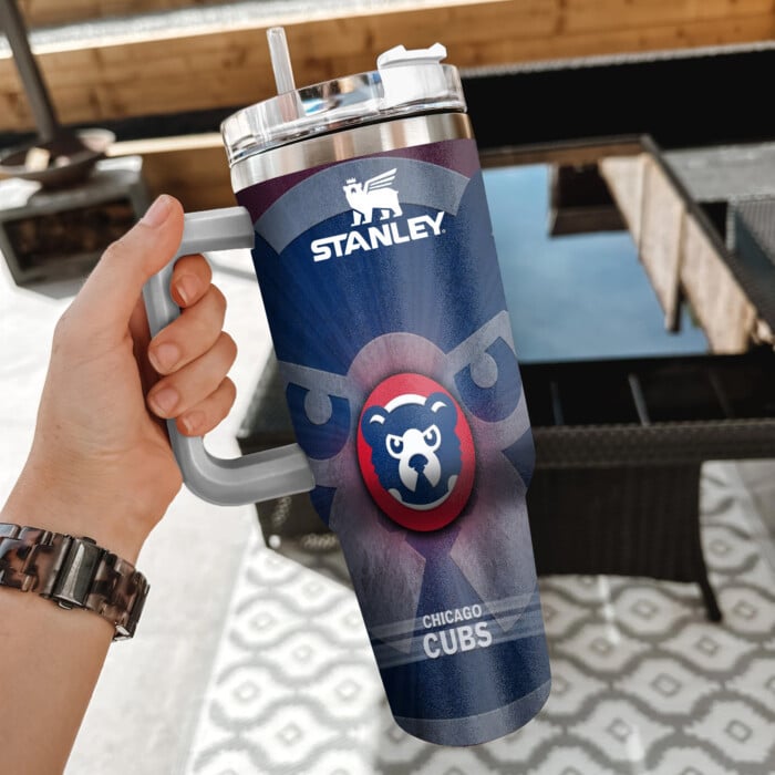 Chicago Cubs Stanley Tumbler Personalized Name St8087