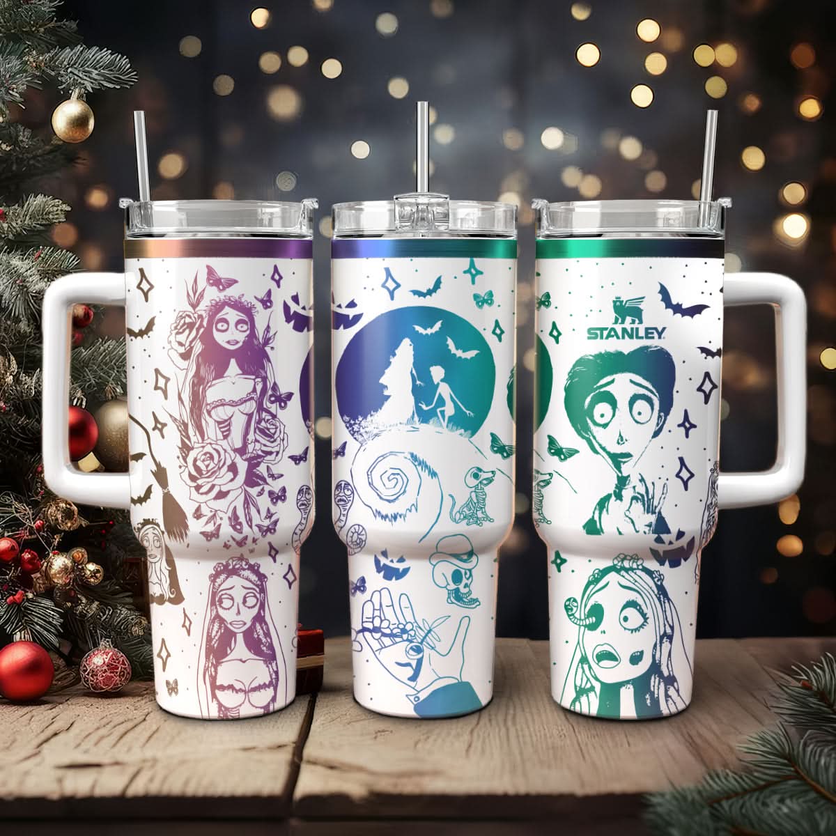 Corpse Bride Movies Stanley Tumbler With Handle Personalized Name St8431