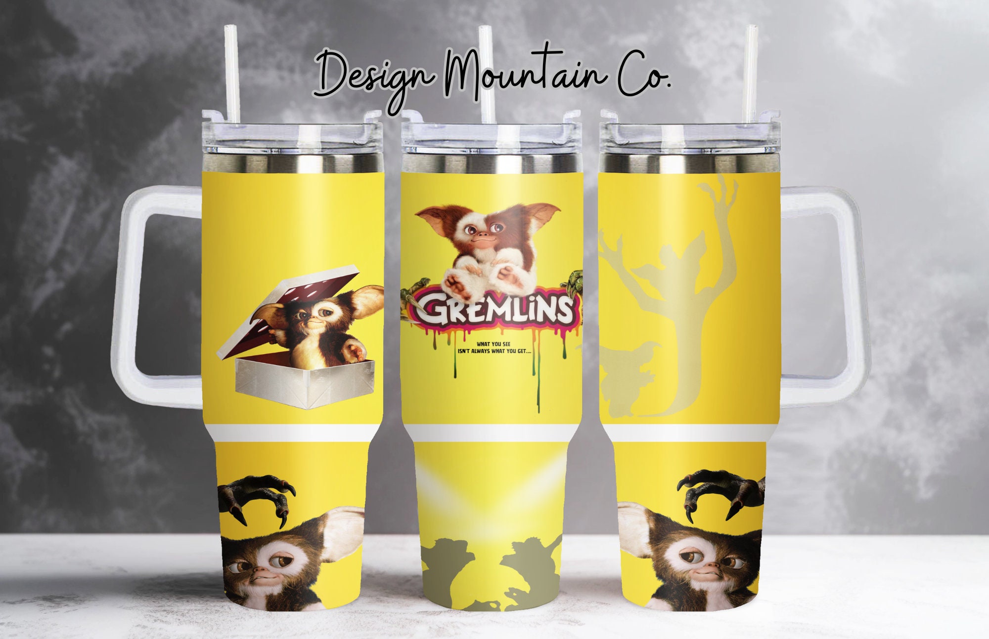 Gremlins Movies Stanley Tumbler With Handle Personalized Name St1336