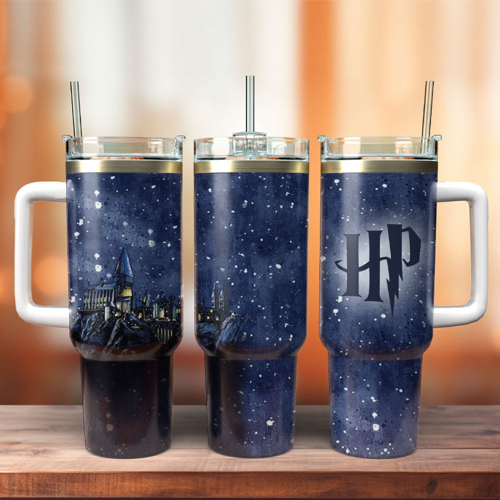 Harry Potter Movie Stanley Tumbler With Handle Personalized Name St6805