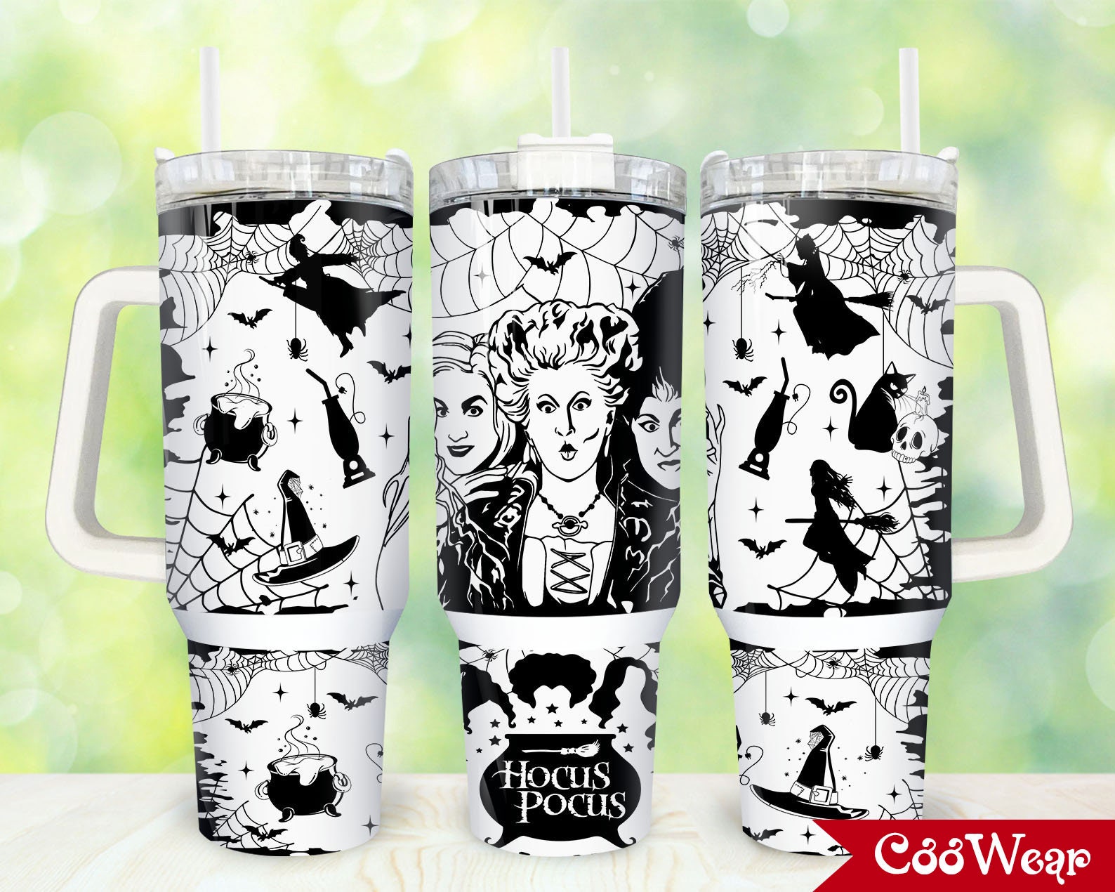 Hocus Pocus Movies Stanley Tumbler With Handle Personalized Name St2464