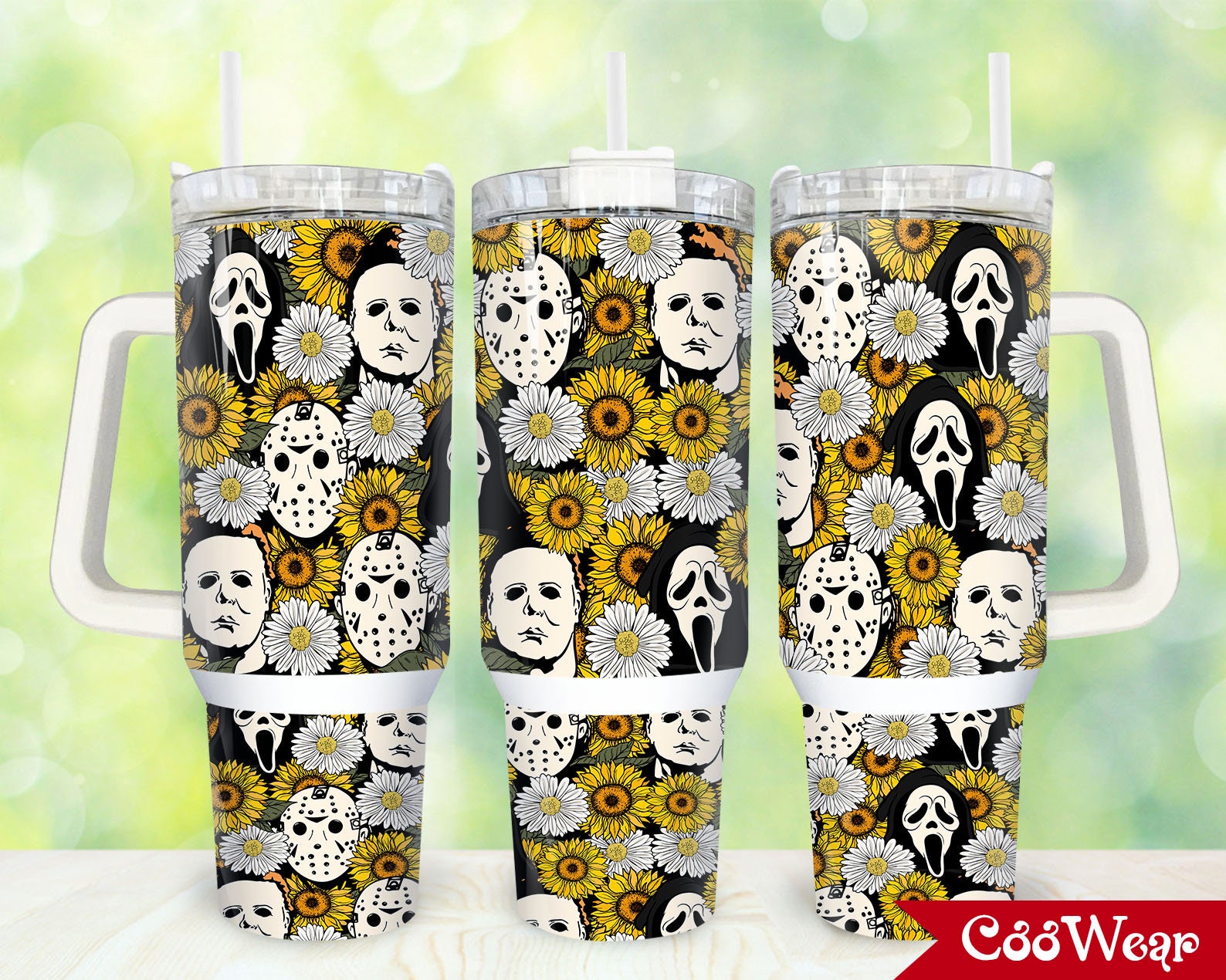 Horror Movies Characters Movies Stanley Tumbler With Handle Personalized Name St2444