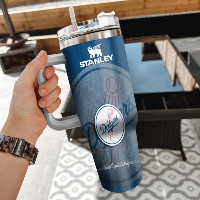 Los Angeles Dodgers Stanley Tumbler Personalized Name St3786