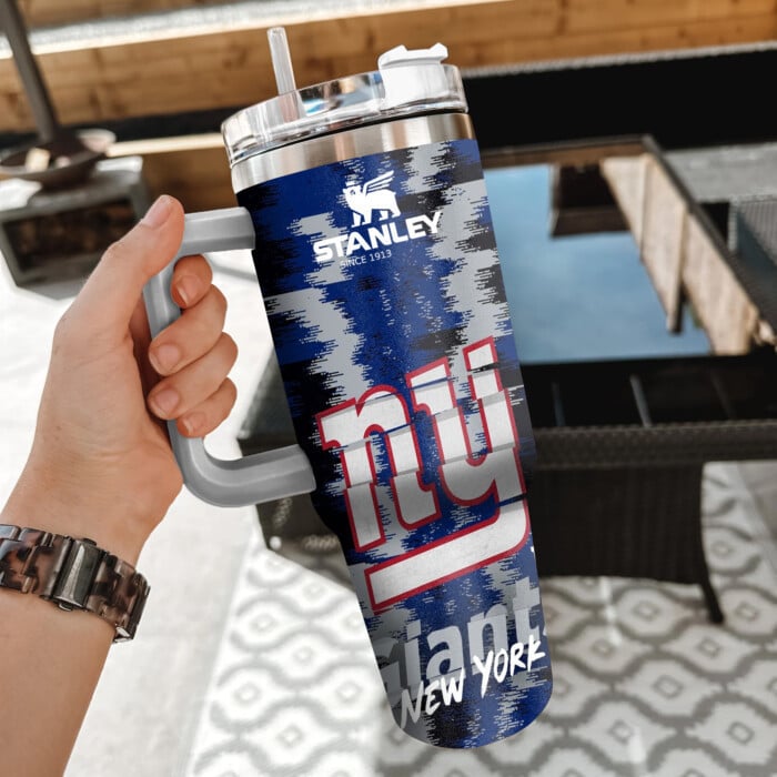 New York Giants NFL Stanley Tumbler With Handle Personalized Name St4006