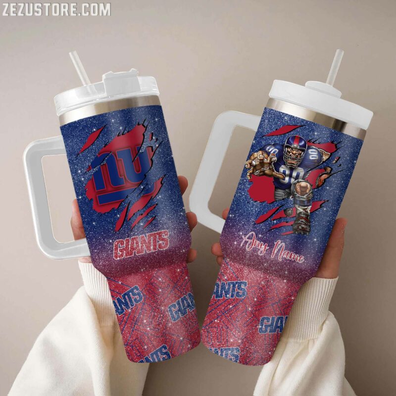 New York Giants NFL Stanley Tumbler With Handle Personalized Name St5213