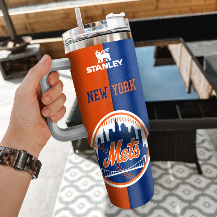 New York Mets Stanley Tumbler Personalized Name St4887