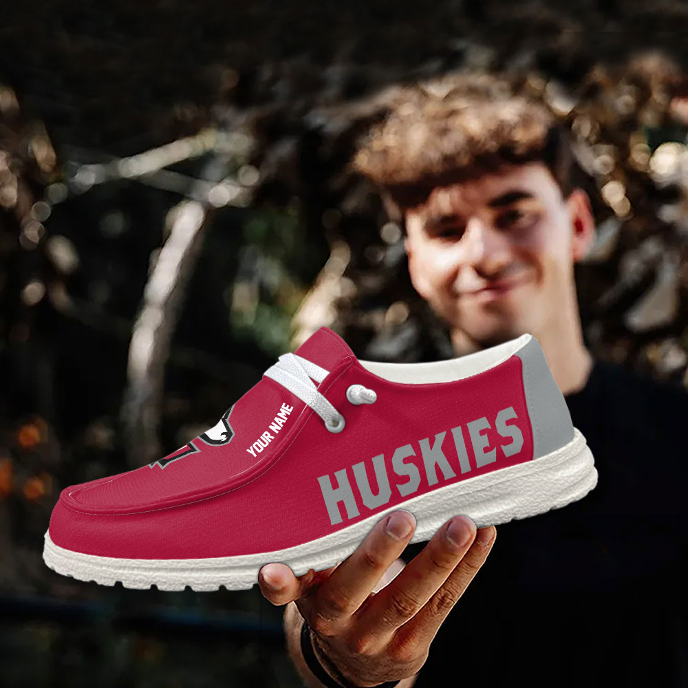 Northern Illinois Huskies NCAA Personalized Hey Dude Shoes For Men And Women ST1125