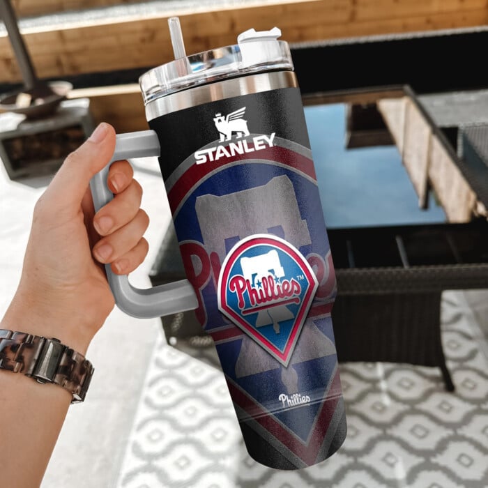 Philadelphia Phillies Stanley Tumbler Personalized Name St8267