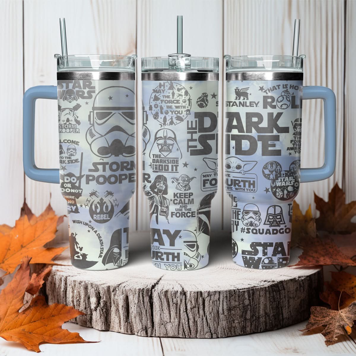 Star Wars Movies Stanley Tumbler With Handle Personalized Name St3305