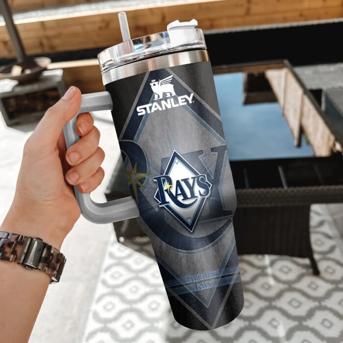 Tampa Bay Rays Stanley Tumbler Personalized Name St7886