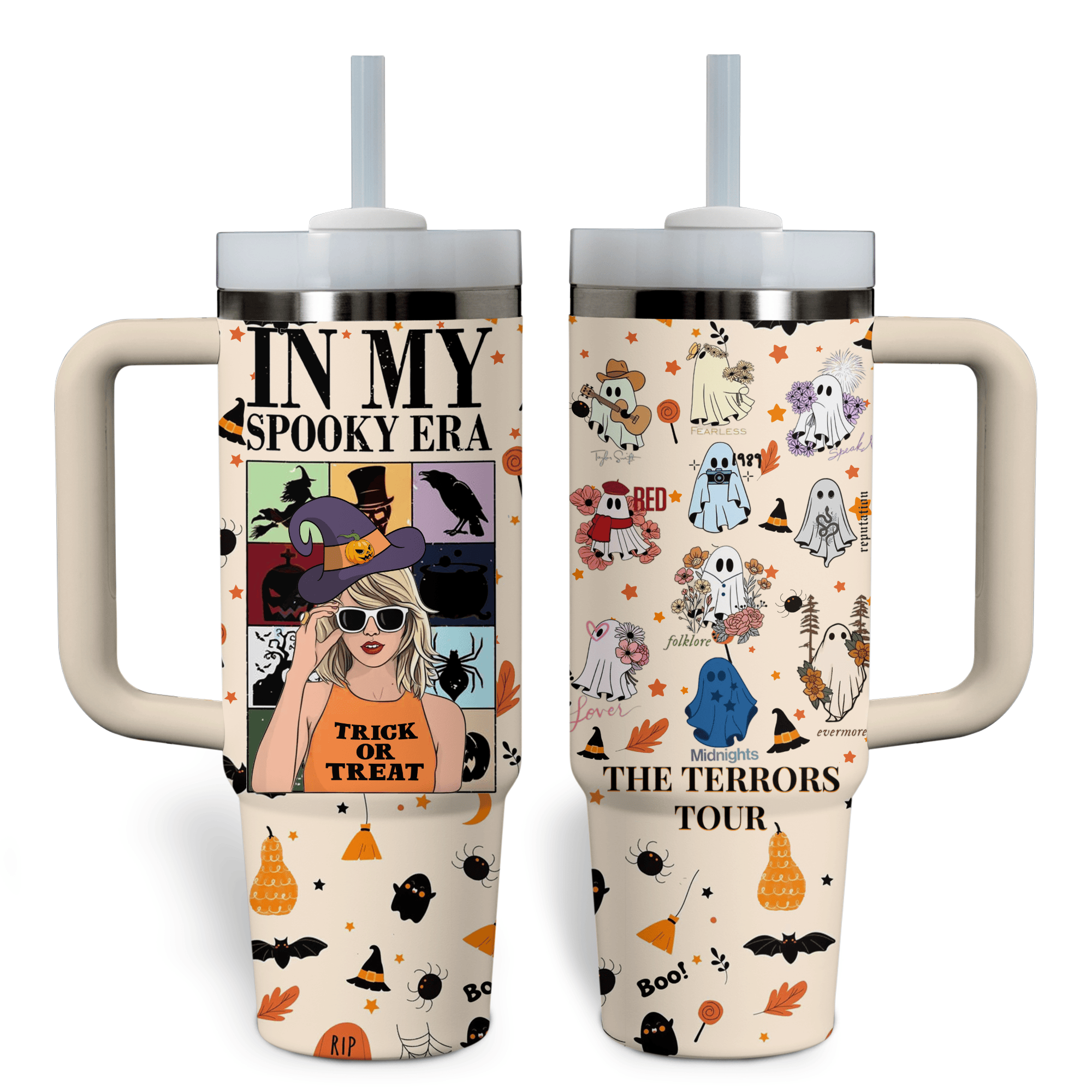 Taylor Swift Music Stanley Tumbler With Handle Personalized Name St5426