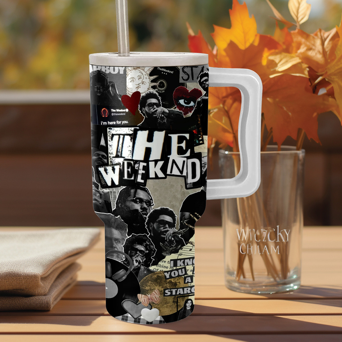 The Weeknd Music Stanley Tumbler With Handle Personalized Name St7969