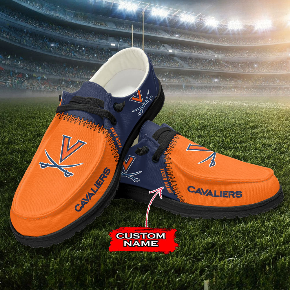 Virginia Cavaliers Personalized Hey Dude Shoes For Men And Women ST9732