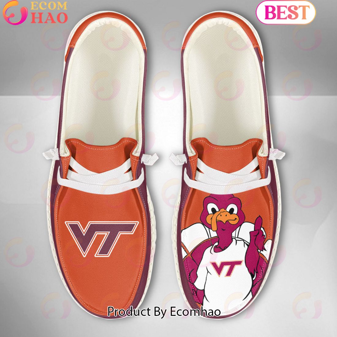 Virginia Tech Hokies Personalized Hey Dude Shoes For Men And Women ST4455