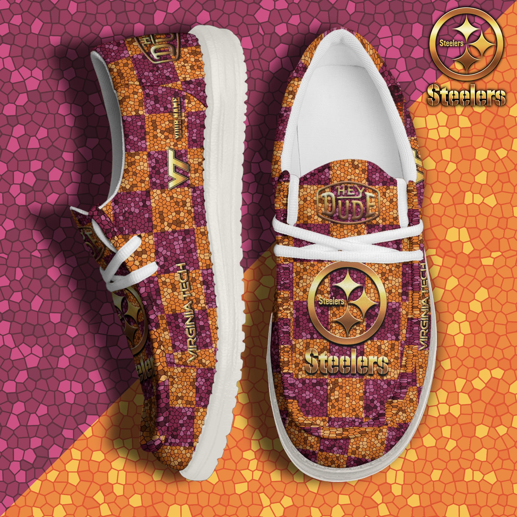 Virginia Tech Hokies Personalized Hey Dude Shoes For Men And Women ST6758