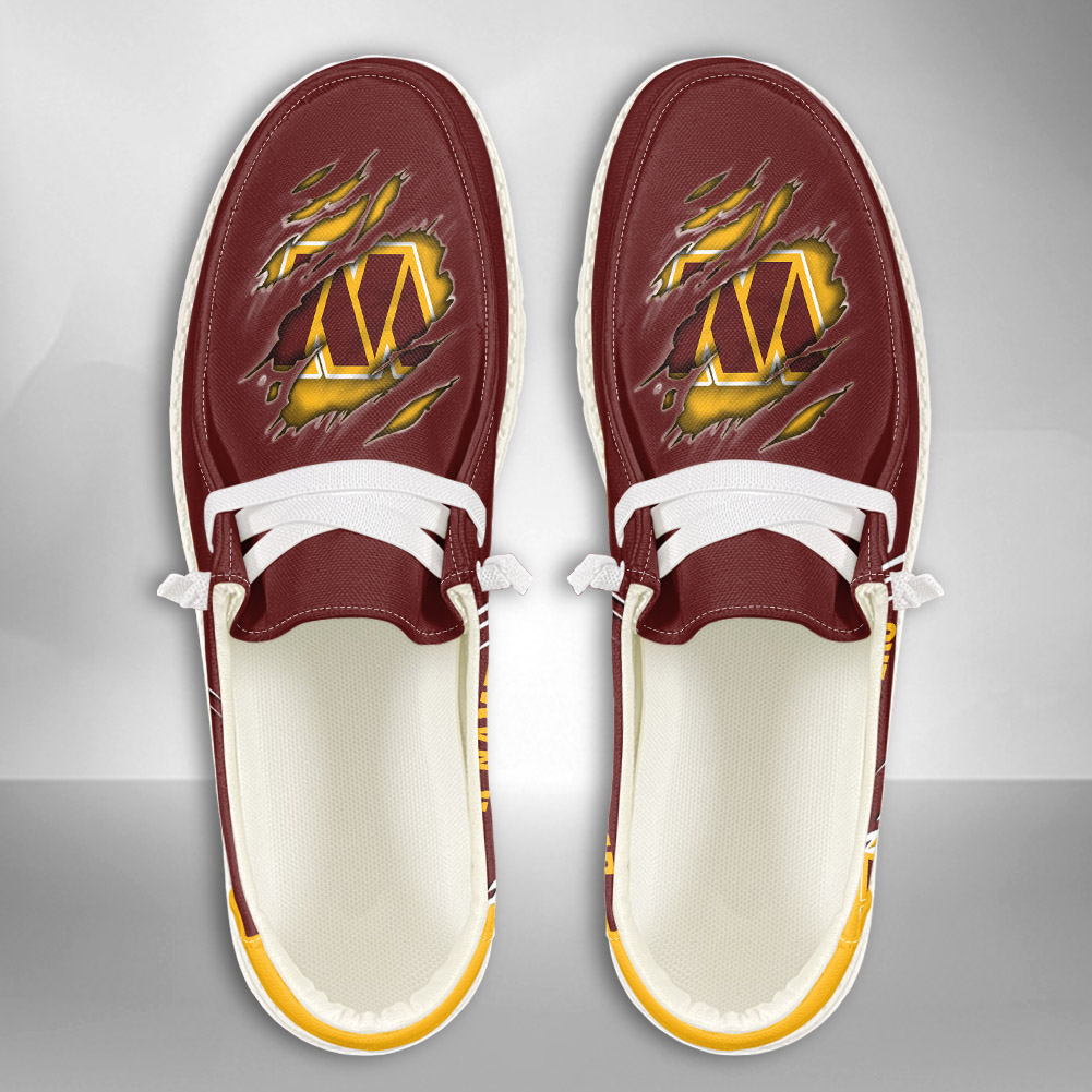 Washington Commanders NFL Personalized Hey Dude Shoes For Men And Women ST13562