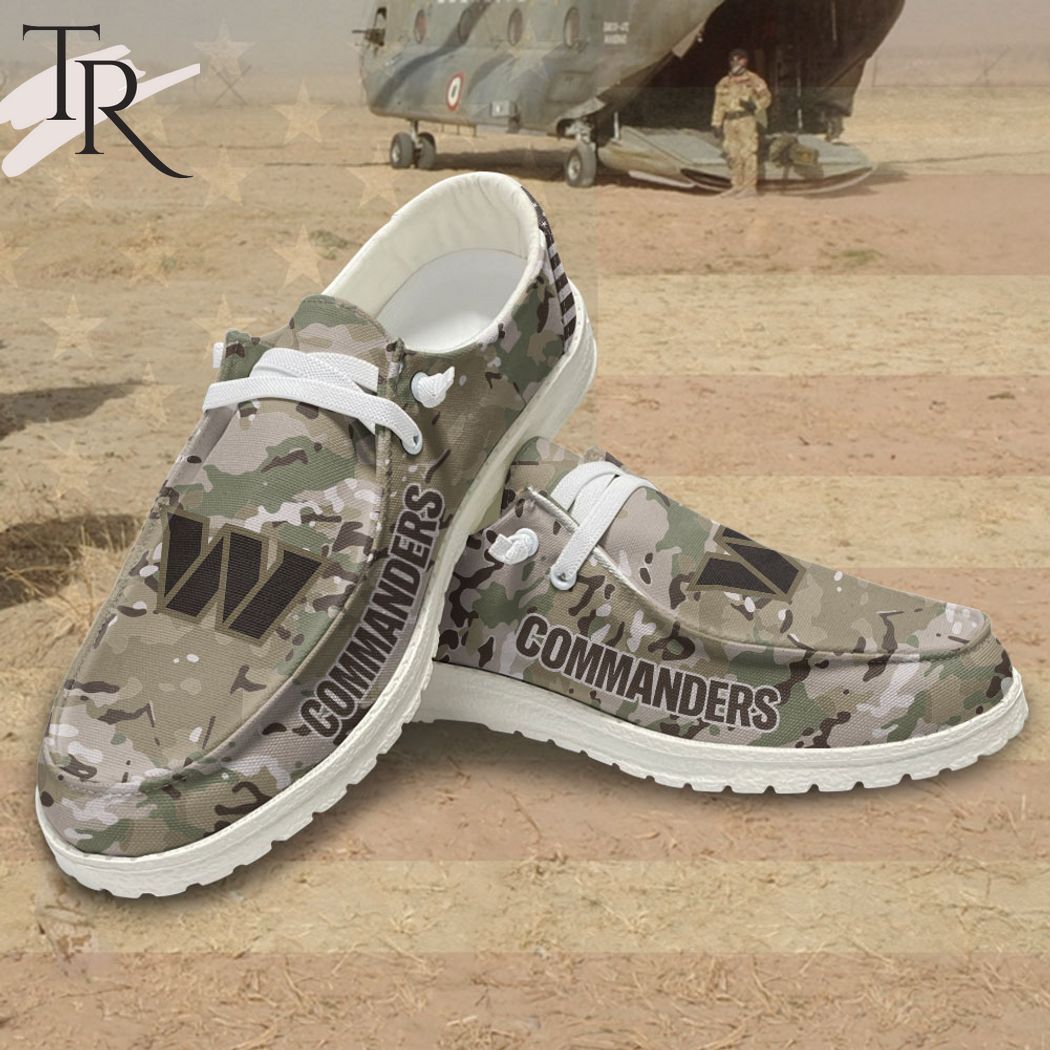 Washington Commanders Personalized Hey Dude Shoes For Men And Women ST10018