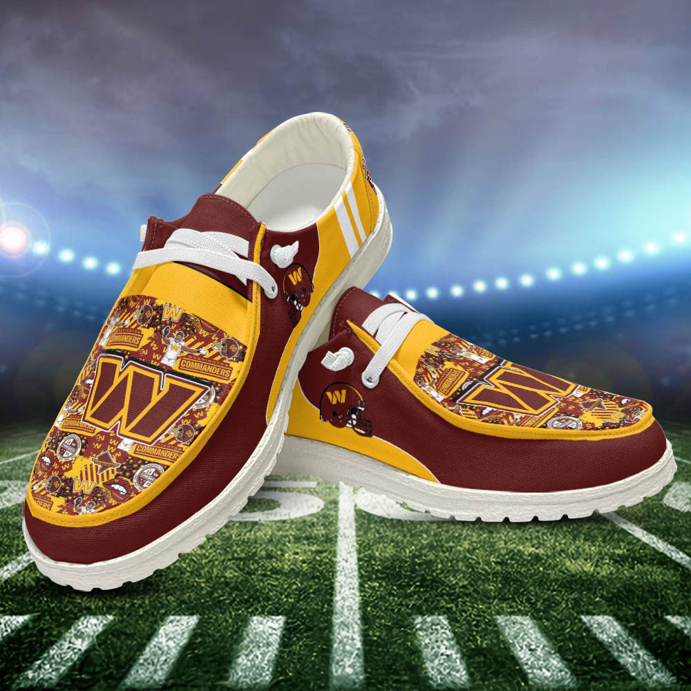 Washington Commanders Personalized Hey Dude Shoes For Men And Women ST10870