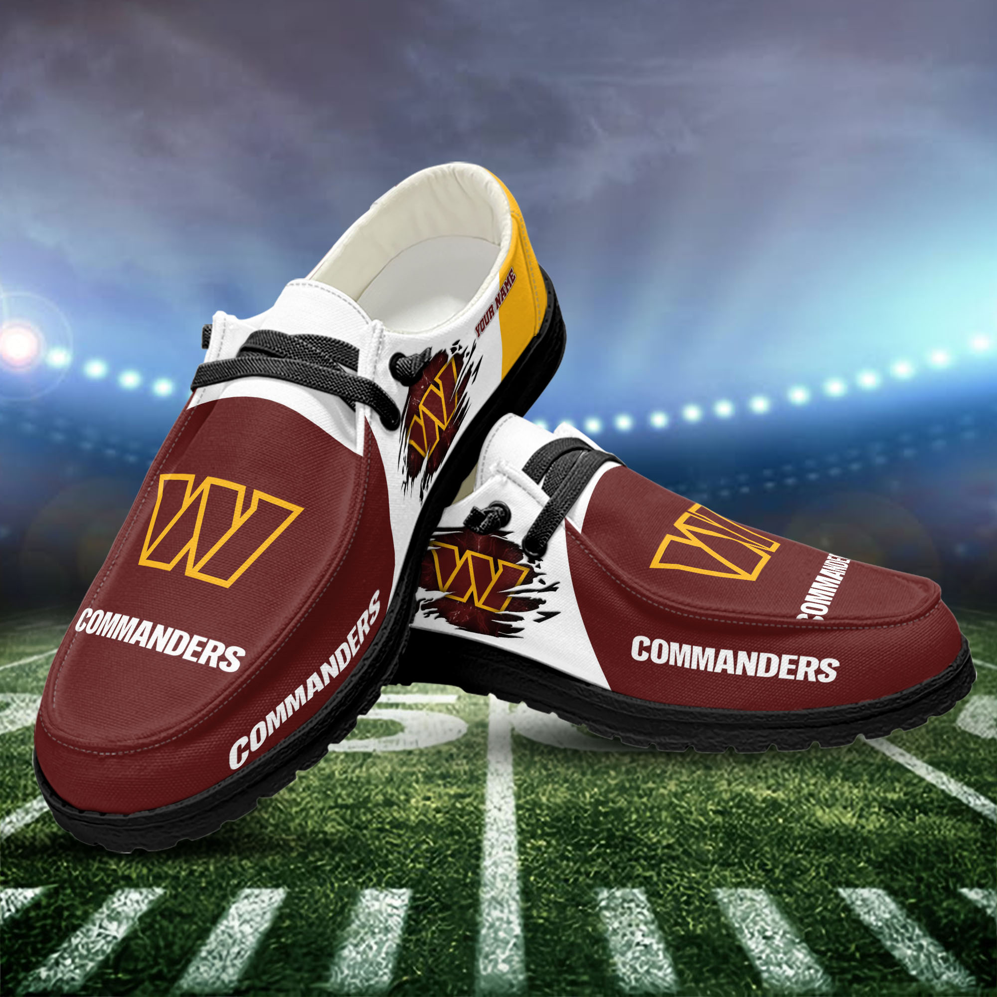 Washington Commanders Personalized Hey Dude Shoes For Men And Women ST11603