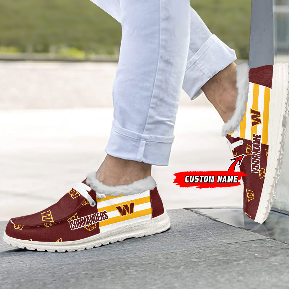 Washington Commanders Personalized Hey Dude Shoes For Men And Women ST14956